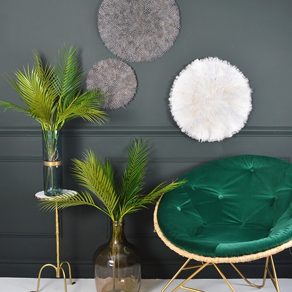 Wanddeko Federn Rund Wanddeko Federn Rund