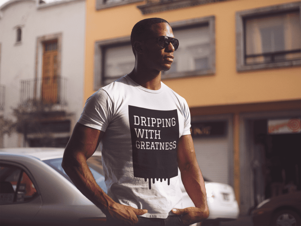 Statement Shirts für smarte Kerle 1 Schwarz-weiße Statement Shirts sehen immer lässig aus