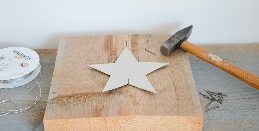 Kreative DIY Projekte mit Kordeln 1 DIY Stern mit Kordeln