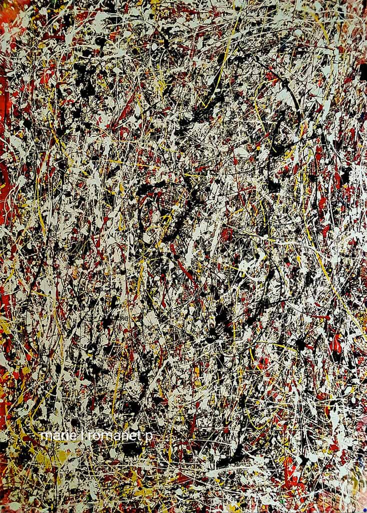 Kreativität in Bewegung: Das ist Action Painting! 1 Action Painting von Marie-Laura Romanet Prin